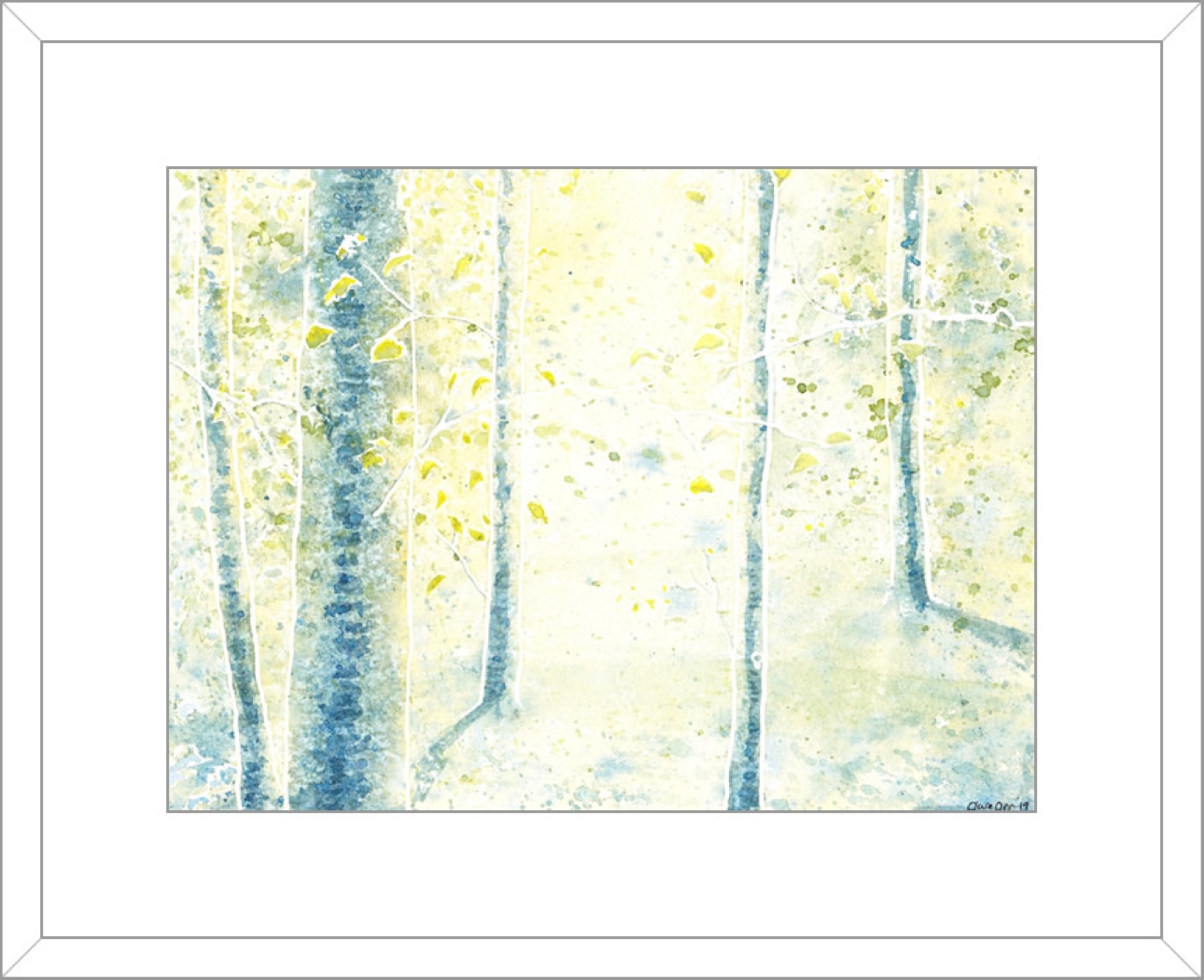 Sunshine in Blue Wood